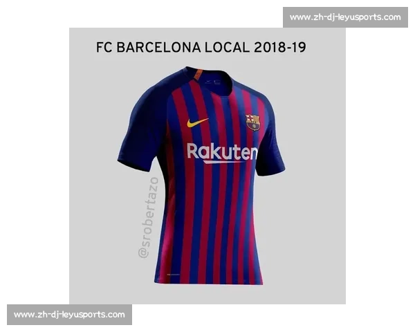 巴萨下赛季二客球衣谍照曝光：橙蓝风暴诠释复古与革新